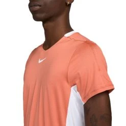T-Shirt Nike Court Dri-Fit Advantage Corail 9 T-Shirt Nike Court Dri-Fit Advantage Corail -HEAD boutique t shirt nike court dri fit advantage corail 2