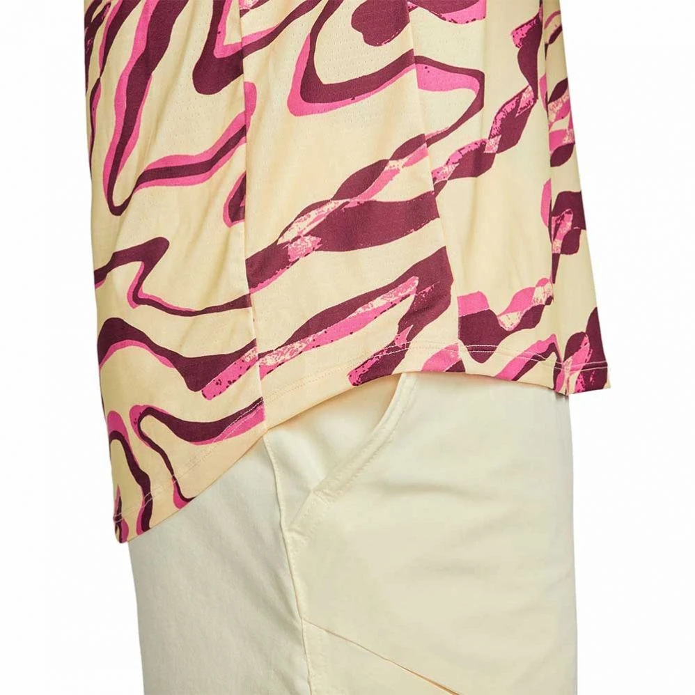 T-Shirt Nike Court Dri-Fit Advantage Rouge / Jaune 5 T-Shirt Nike Court Dri-Fit Advantage Rouge / Jaune – Image 3