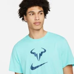 T-Shirt Nike Court Dri-Fit Rafa Bleu 7 T-Shirt Nike Court Dri-Fit Rafa Bleu -HEAD boutique t shirt nike court dri fit rafa bleu 2