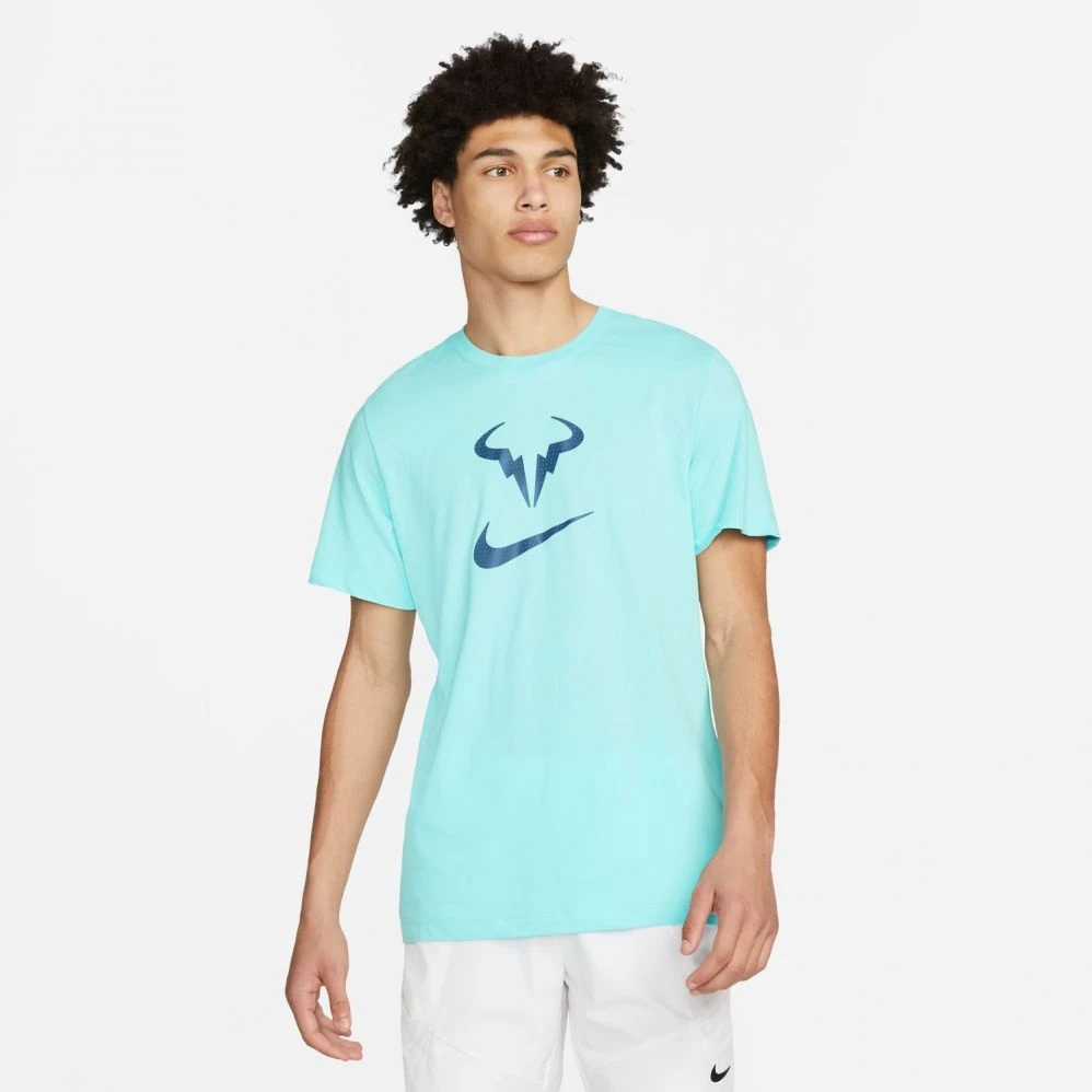 T-Shirt Nike Court Dri-Fit Rafa Bleu 3 T-Shirt Nike Court Dri-Fit Rafa Bleu