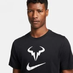 T-Shirt Nike Court Dri-Fit Rafa Noir -HEAD boutique t shirt nike court dri fit rafa noir 2