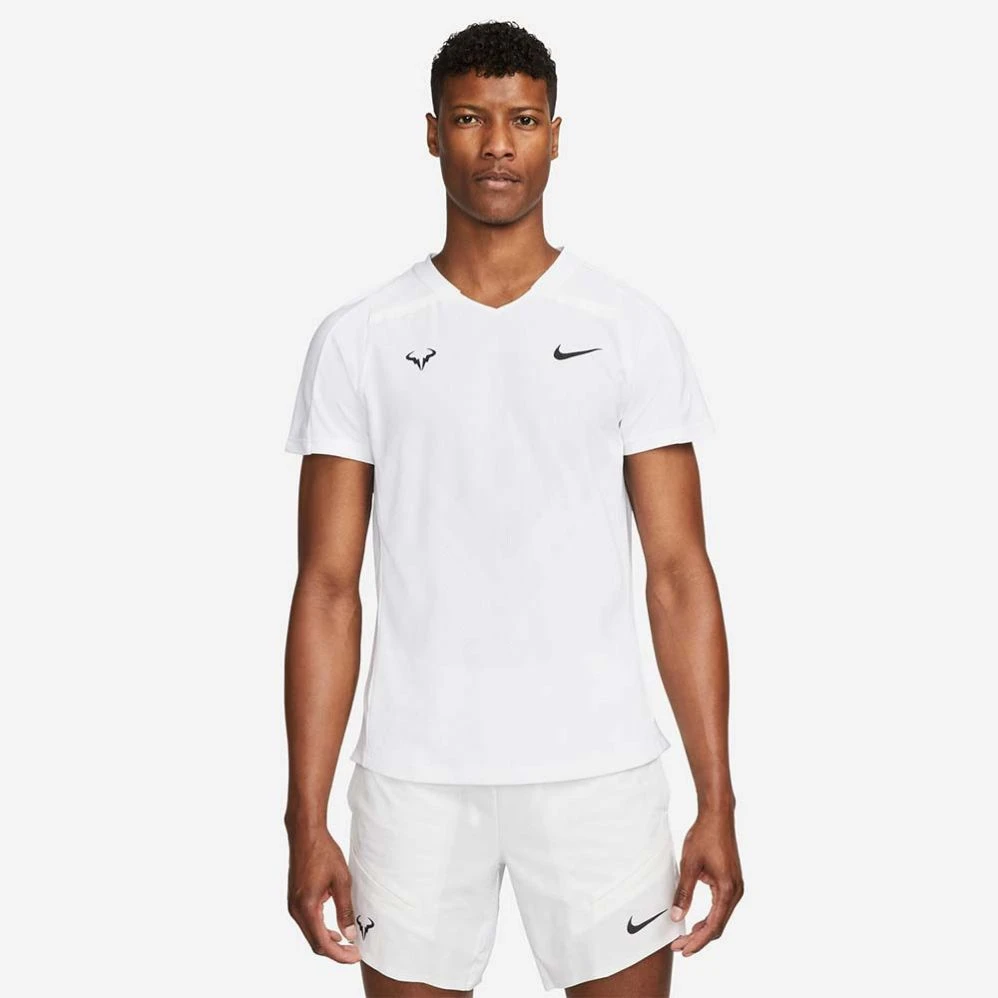 T-Shirt Nike Dri-Fit ADV Rafael Nadal Blanc 3 T-Shirt Nike Dri-Fit ADV Rafael Nadal Blanc