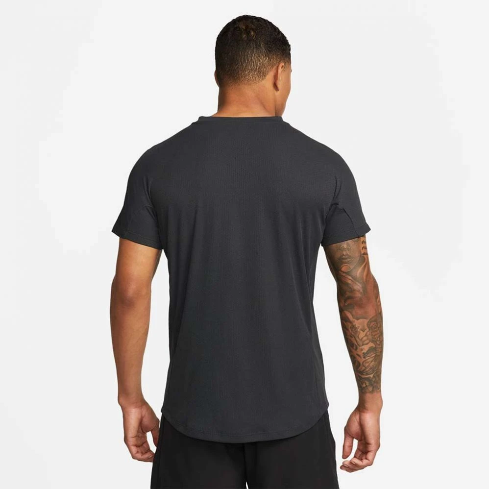 T-Shirt Nike Dri-Fit ADV Rafael Nadal Noir / Vert Fluo 4 T-Shirt Nike Dri-Fit ADV Rafael Nadal Noir / Vert Fluo â Image 2