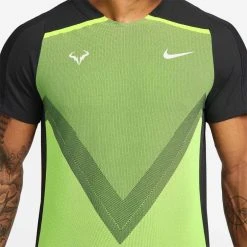 T-Shirt Nike Dri-Fit ADV Rafael Nadal Noir / Vert Fluo 10 T-Shirt Nike Dri-Fit ADV Rafael Nadal Noir / Vert Fluo -HEAD boutique t shirt nike dri fit adv rafael nadal noir vert fluo 3