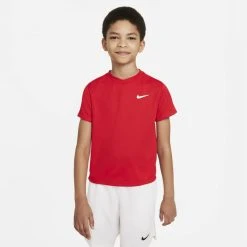 T-Shirt Nike Junior Dri-Fit Victory Rouge -HEAD boutique t shirt nike junior dri fit victory rouge 2