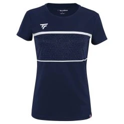 T-Shirt Tecnifibre Team Tech Femme Bleu Marine