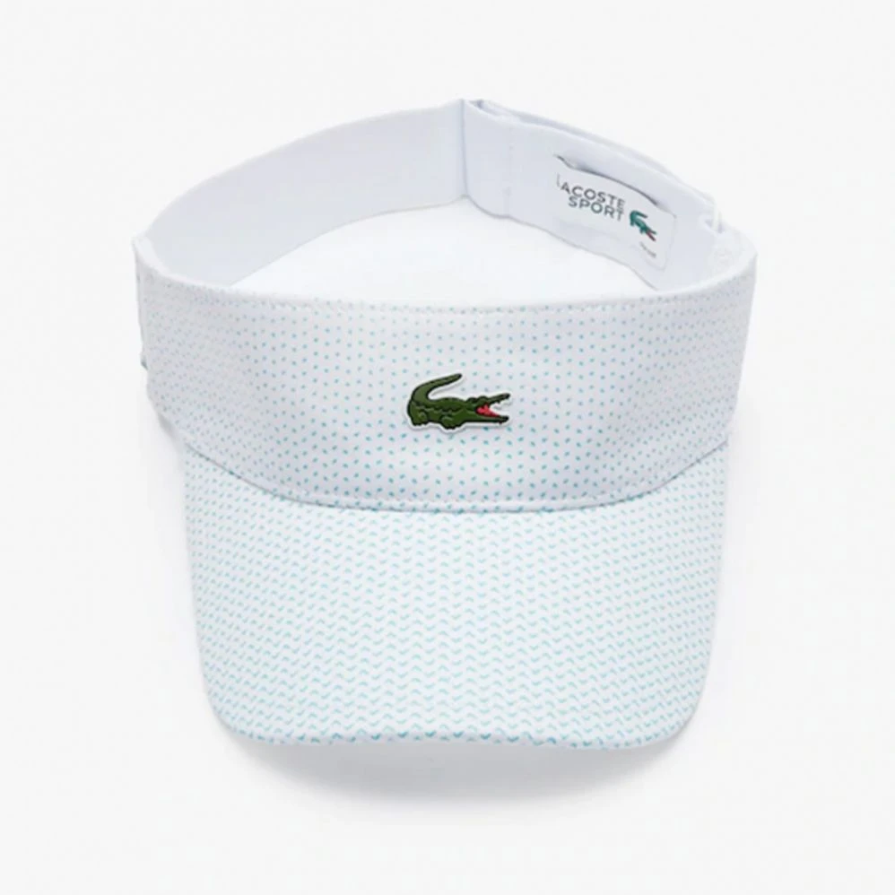 Visière Lacoste Sport Blanc L20L 3 Visière Lacoste Sport Blanc L20L